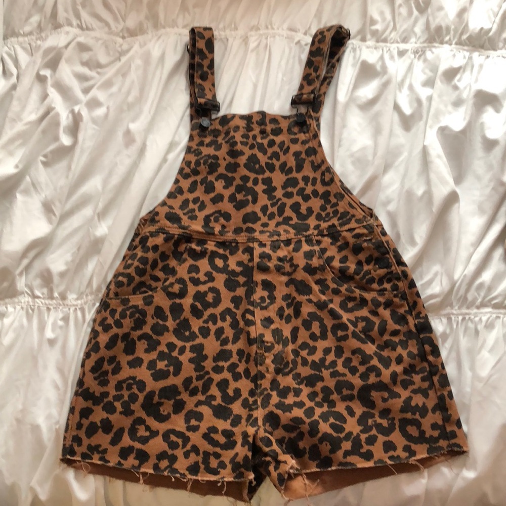 Cheetah Missguided Overalls